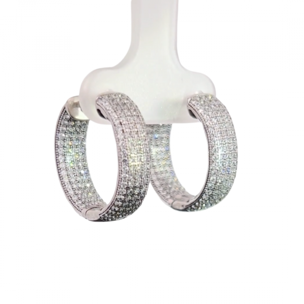 Pavé hoops