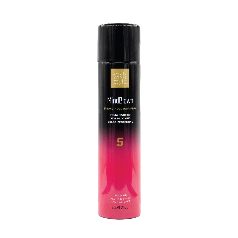 MindBlown Hairspray AllDay Hold and Shine Jackwinn Pro JW Care