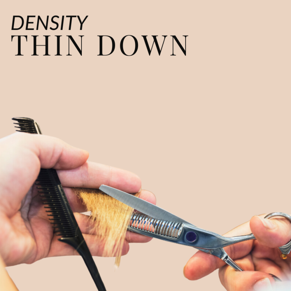 Hair Density Thin Down Service