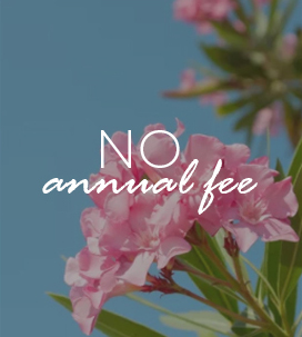 NO ANNUAL FEE