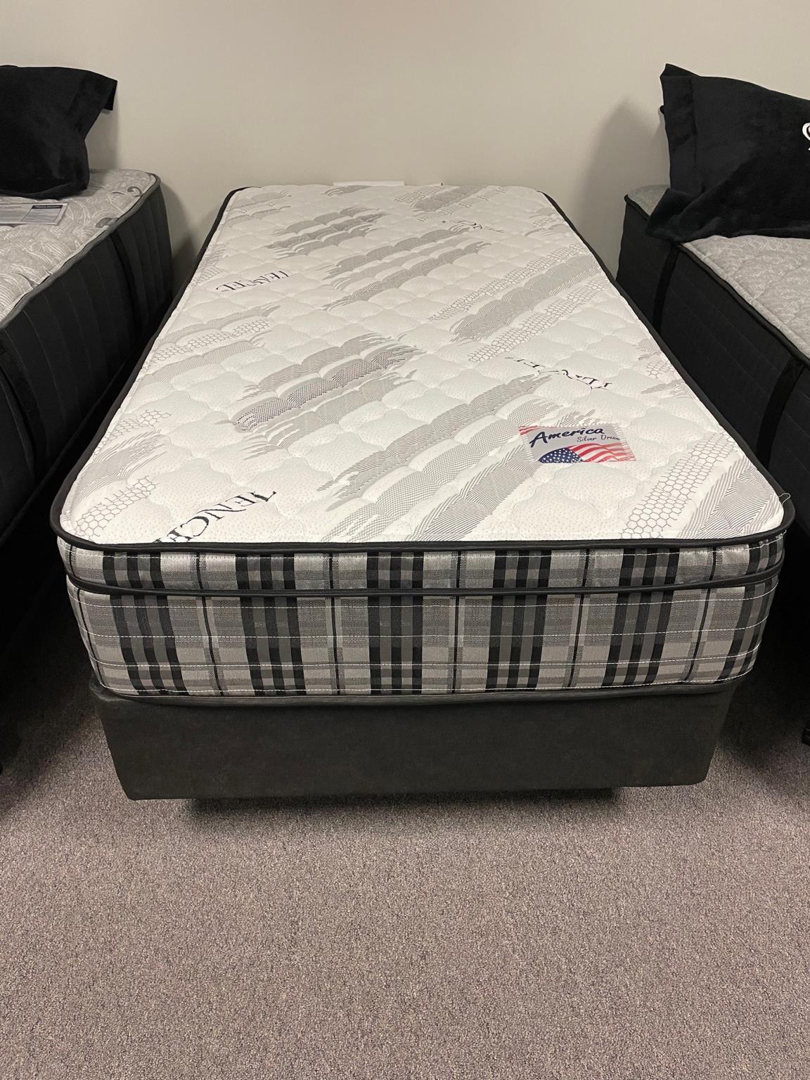 Twin Tencel Dream Pillow Top Mattress Mattresses Seat N Sleep