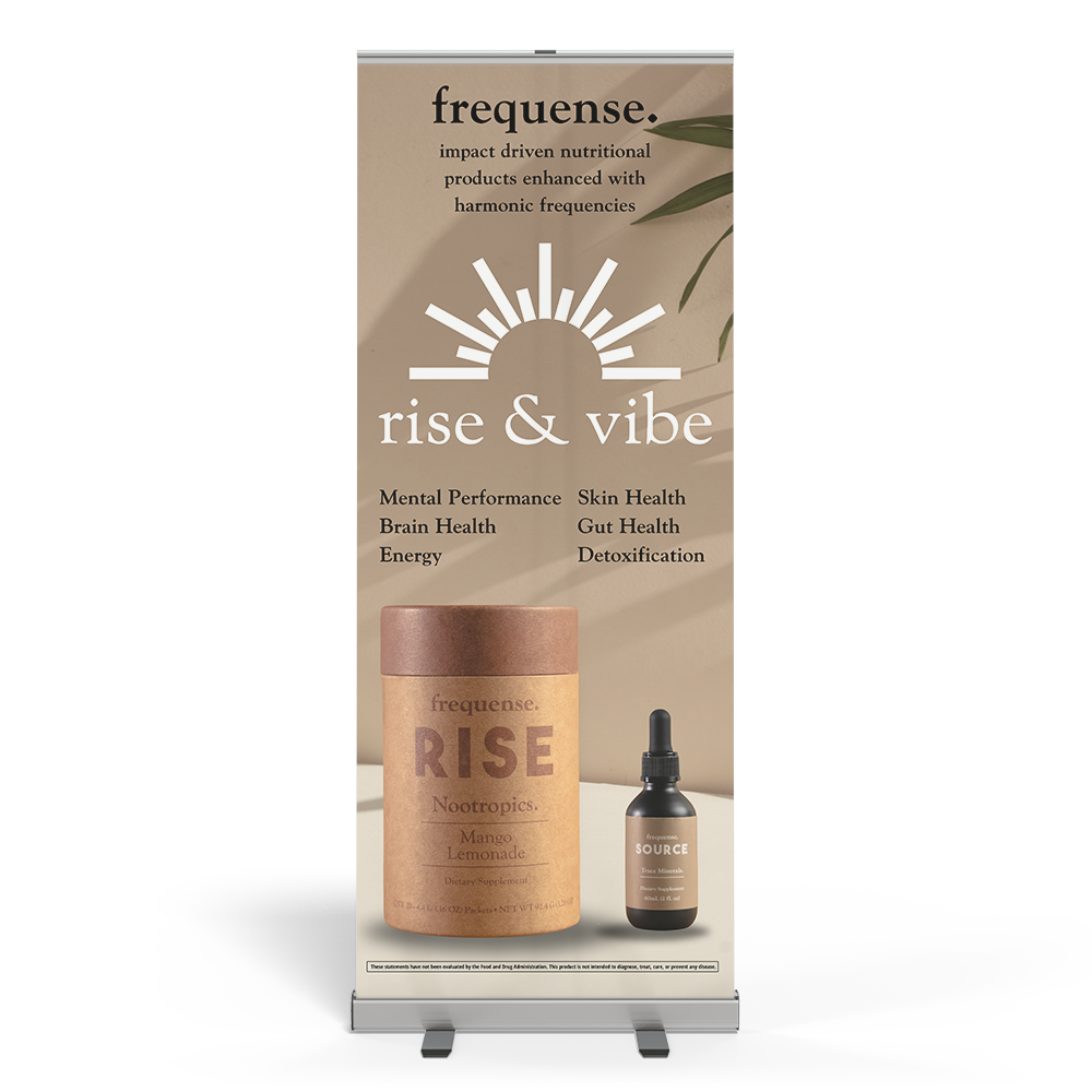 Rise & Vibe Retractable Banner