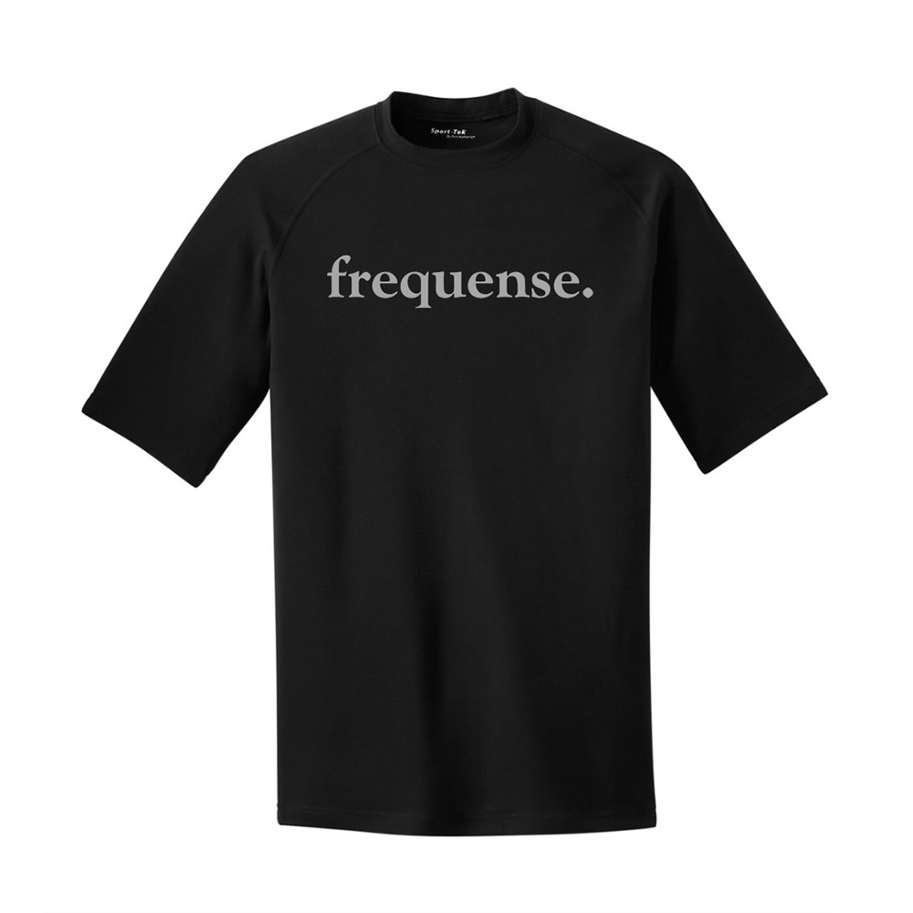 Frequense Short Sleeve Performance Crew Black