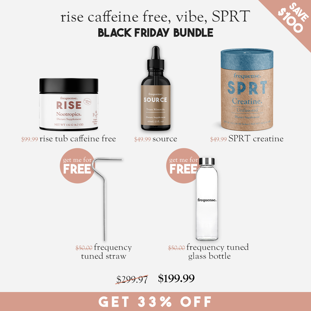 Black Friday Rise, Vibe & SPRT Bundle - Caffeine Free