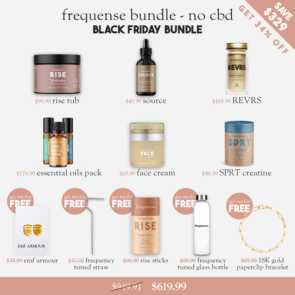 Black Friday Frequense No CBD Bundle