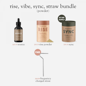 Rise, Vibe & Sync - Tub (30 day sync)