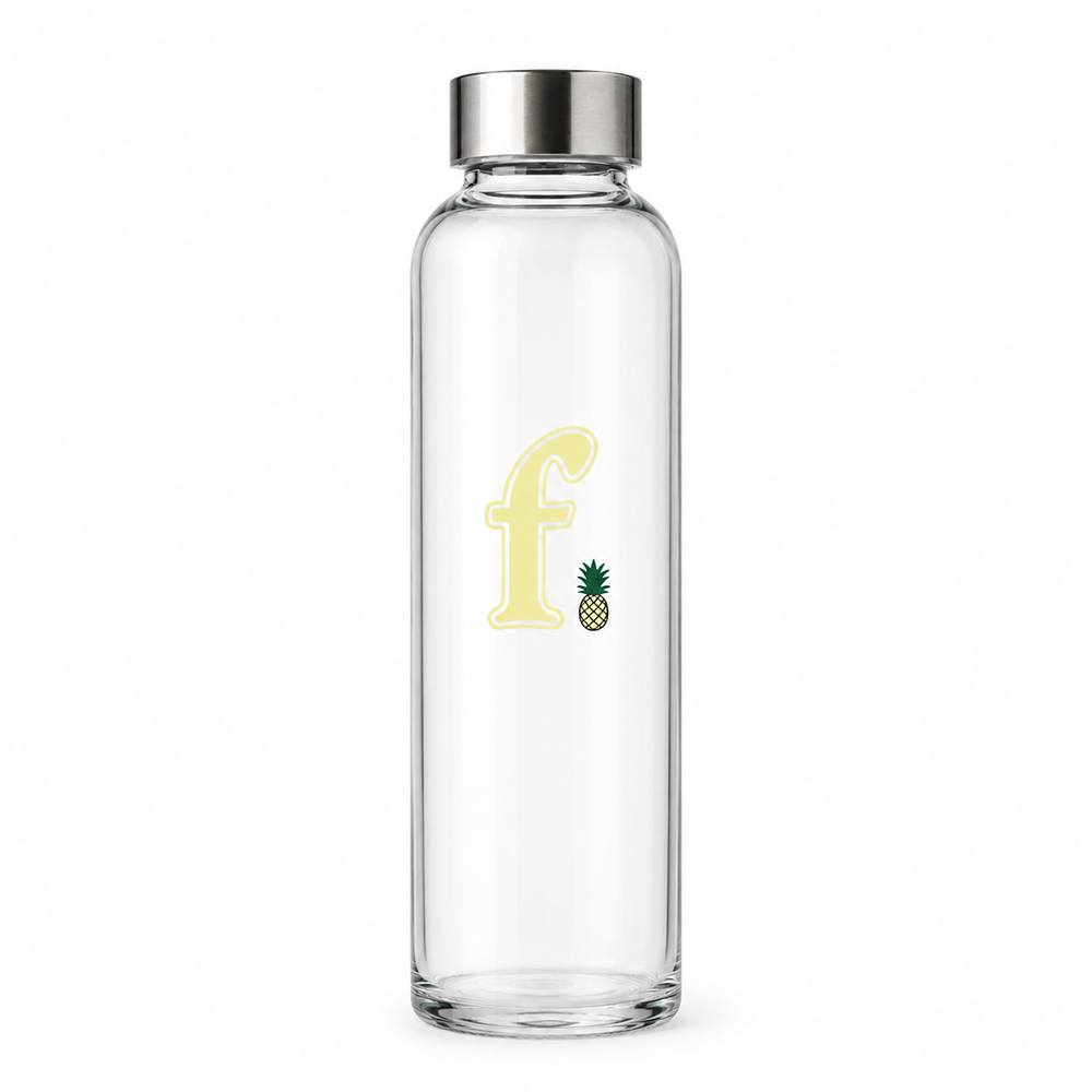 Pineapple f. Charged Glass Bottle