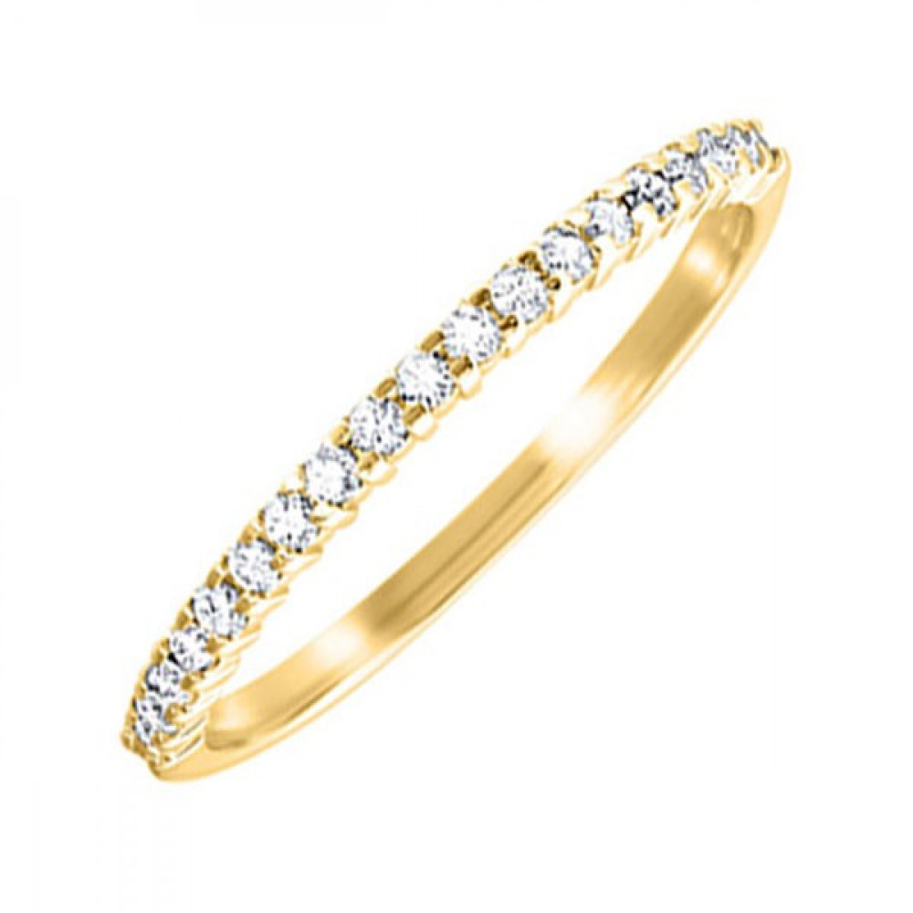 10Kt Yellow Gold Diamond 1/8Ctw Ring