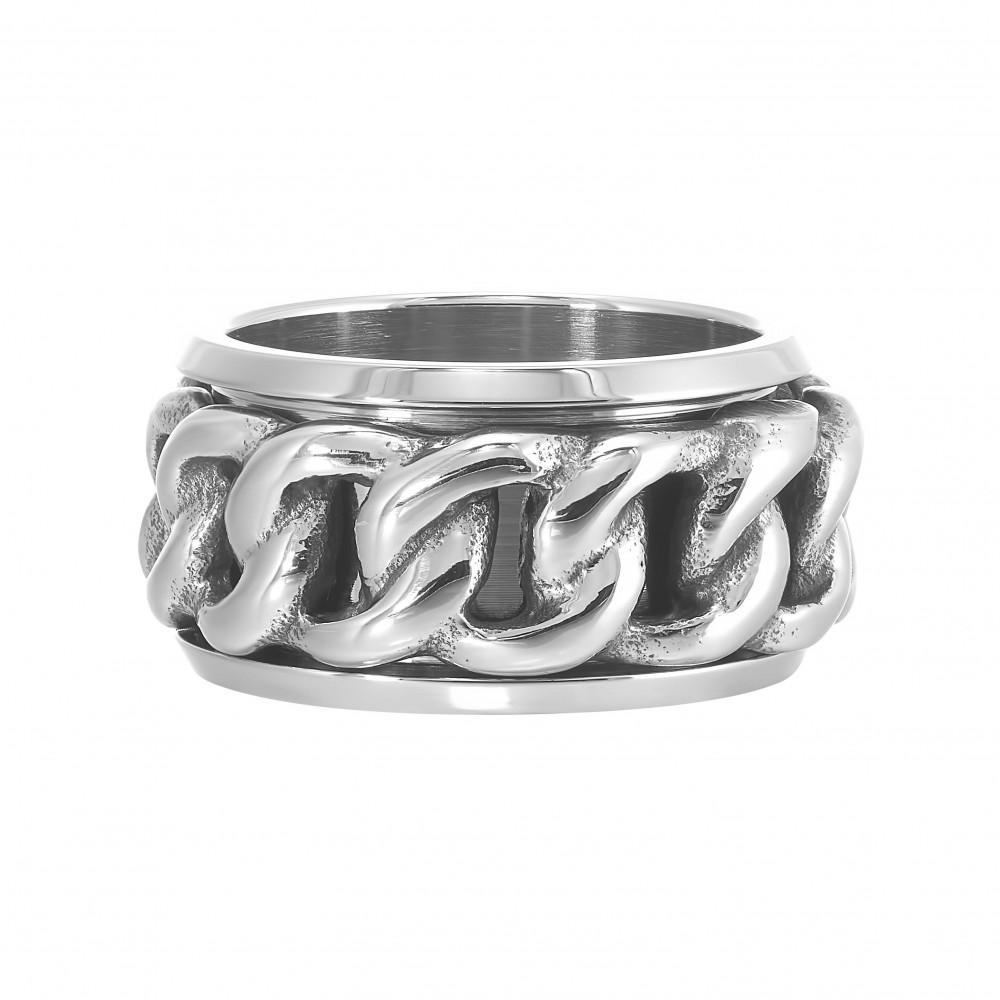 Steel White Ring