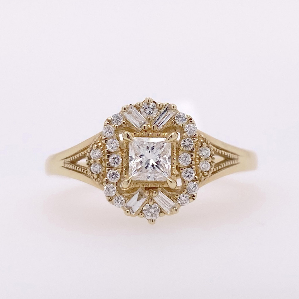 Yellow Gold Diamond Ring