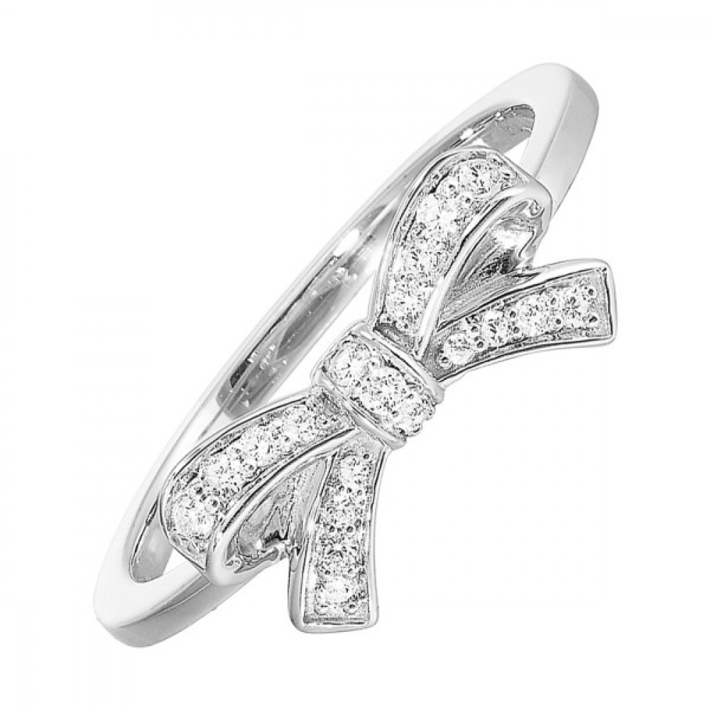 10Kt White Gold Diamond 1/7Ctw Ring