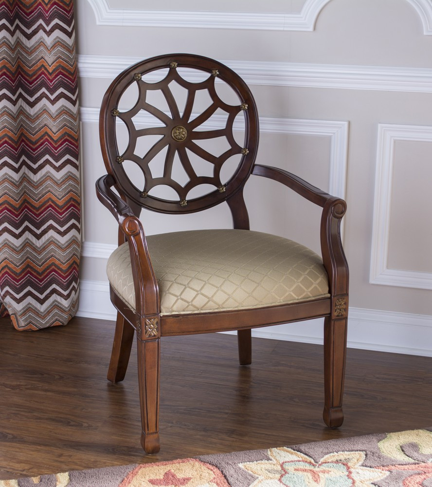 tufted back swivel chair