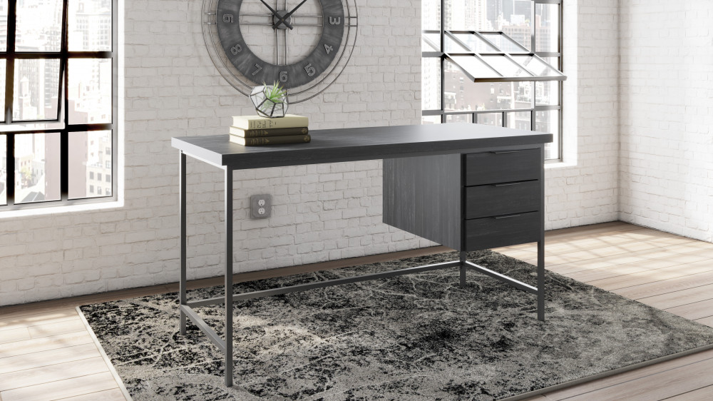 Yarlow 55" Home Office Desk Home Office Elements