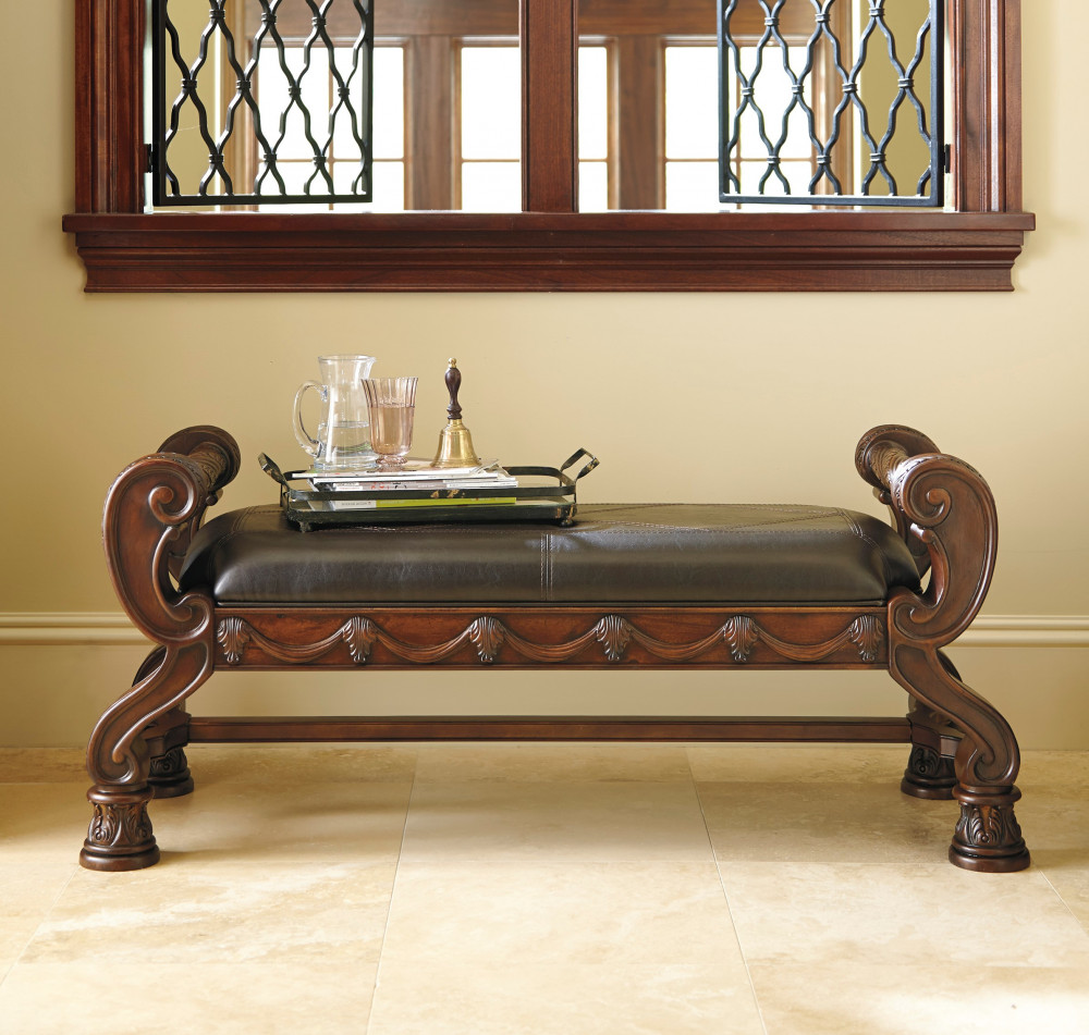 North Shore Upholstered Bench Bedroom Elements