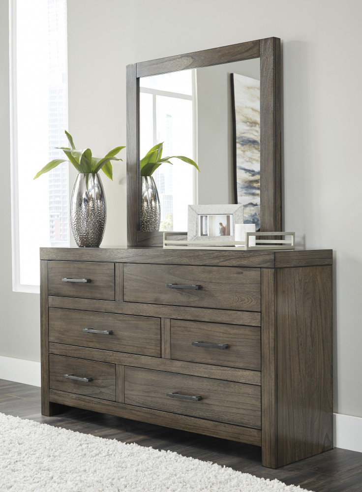 Deylin Dresser and Mirror | Bedroom | Elements