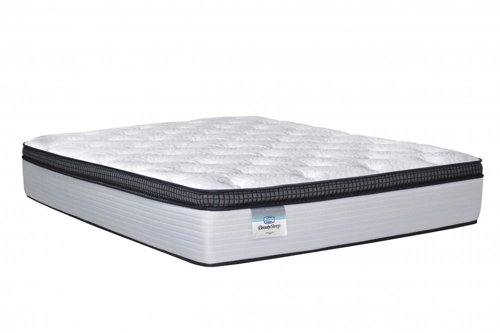 beautyrest beautysleep windpointe plush queen mattress