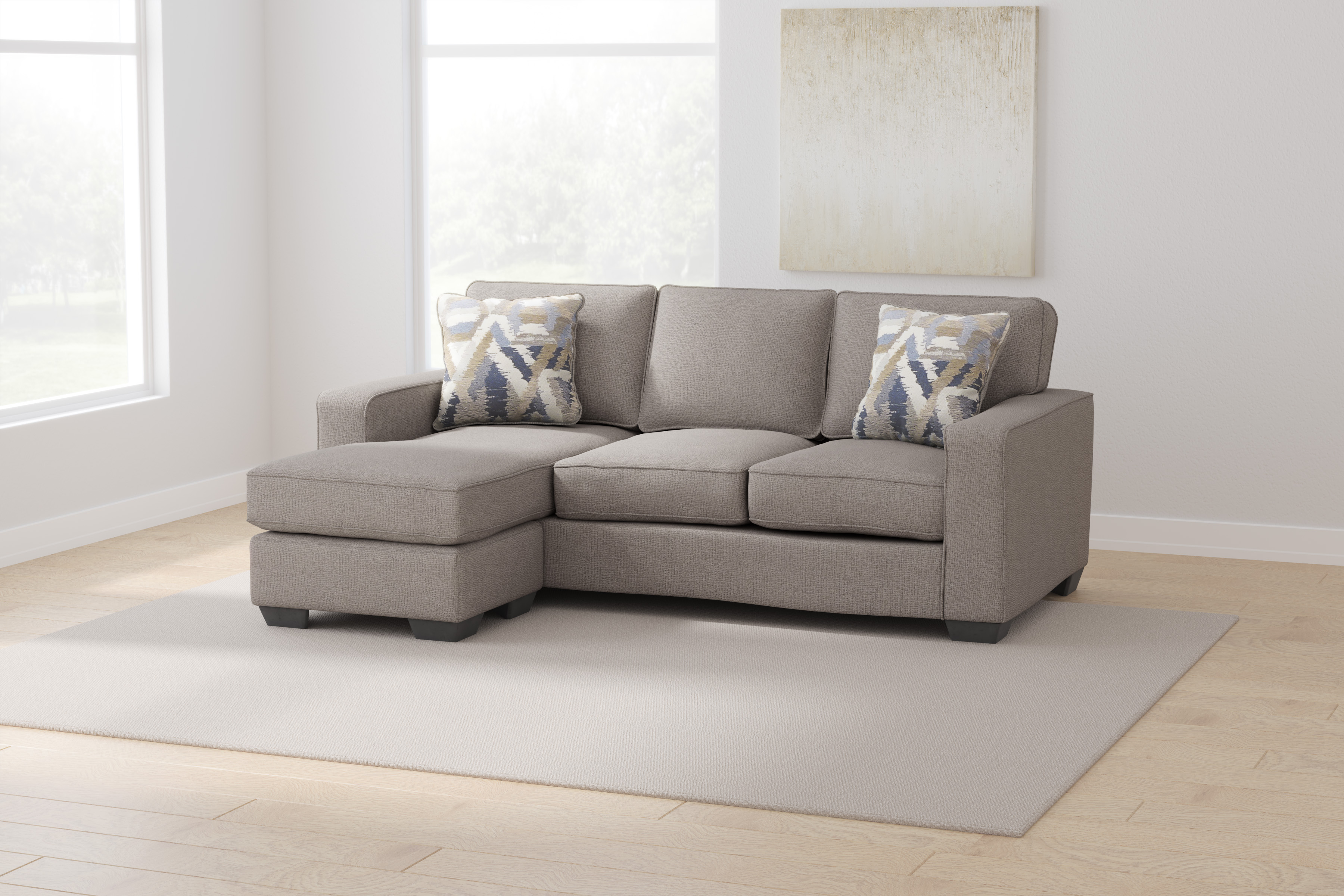 Greaves Stone Sofa Chaise Living Room Elements