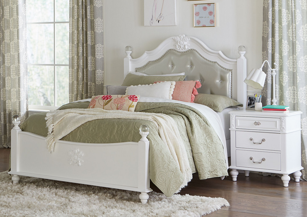 CARLY BED  CM7160BK – Rubin Furniture