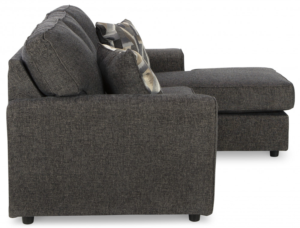 Cascilla Sofa Chaise Slate Living Room Elements