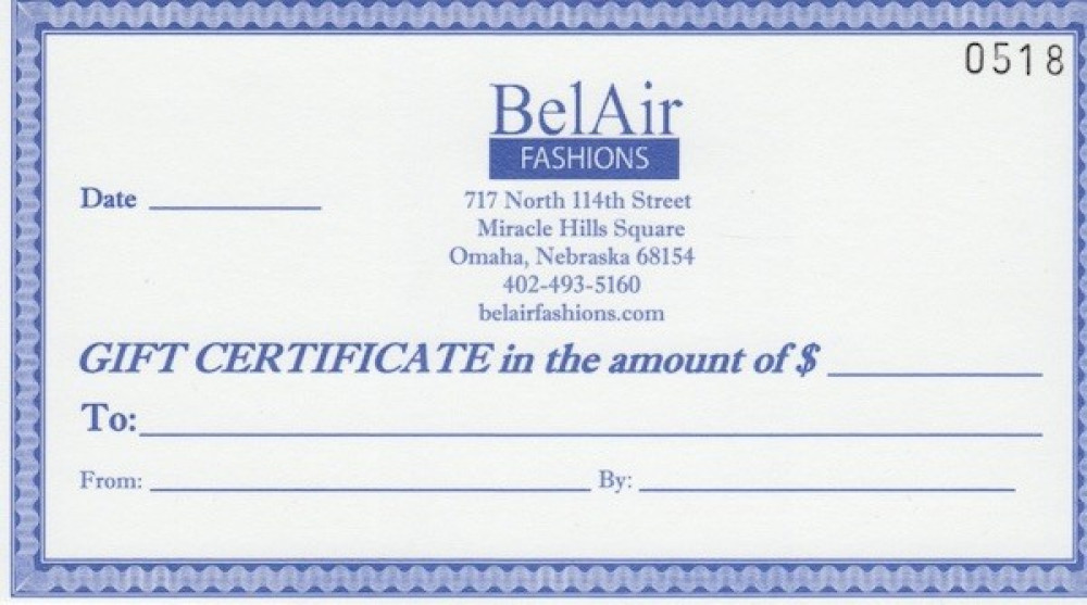 Gift Certificate 100