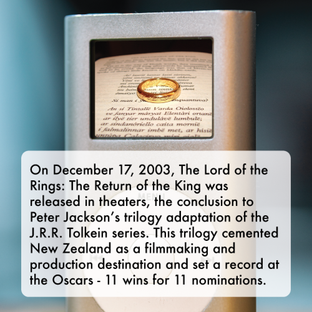 A trilogy that won 17 Oscars. A - The Lord of the Rings