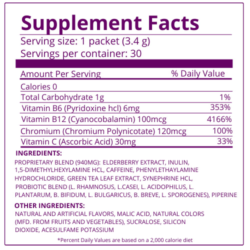 Tavala Trim Drink— 3 stick pack sample Samples Tavala
