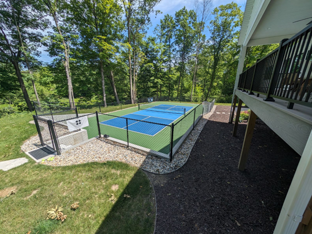 Backyard Sports Court Installation in Grand Rapids MI – Custom & Durable
