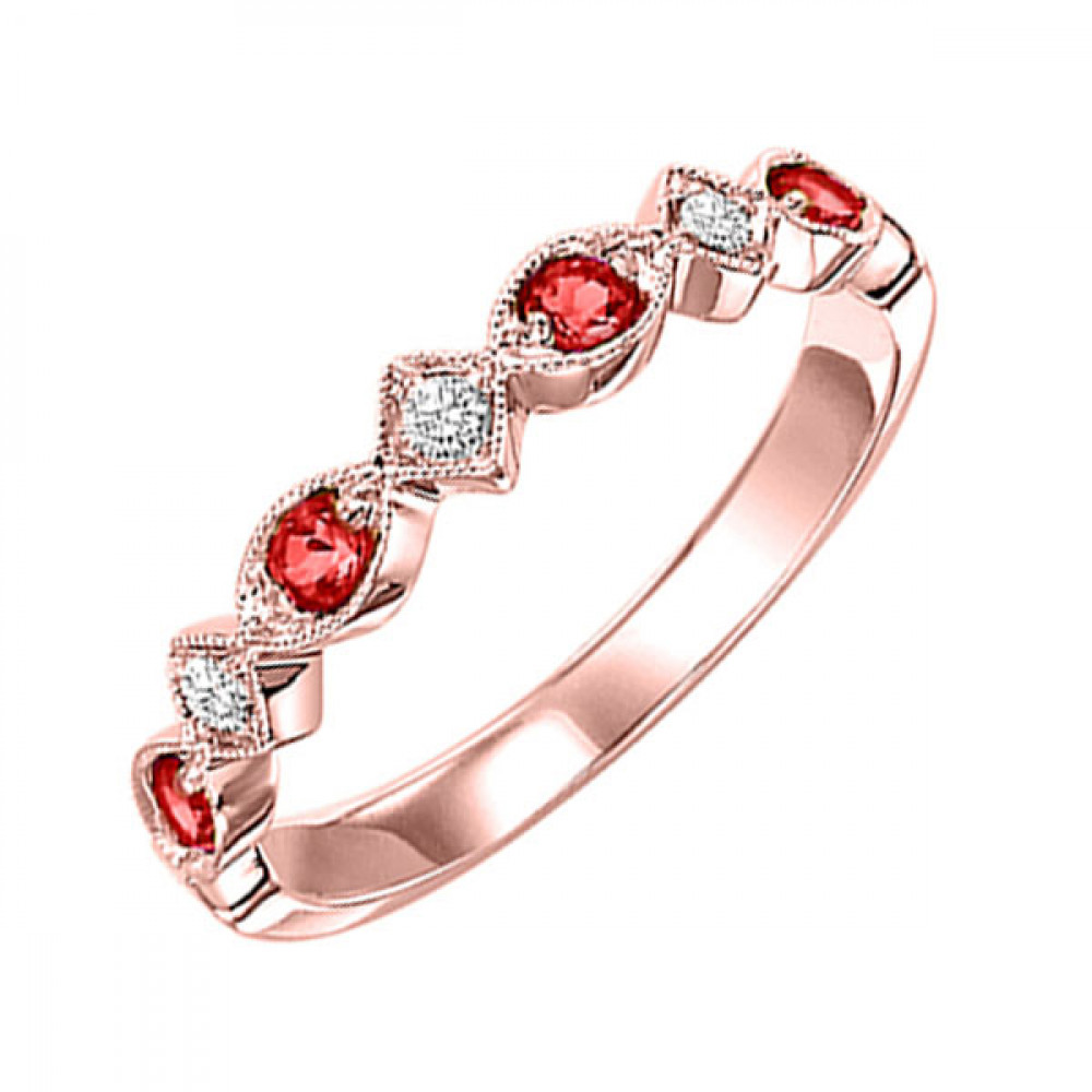 GOLD DIAMOND & GEMSTONE RING