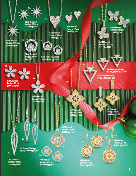 Green Traditional 16 Page - Christmas Flyer - 2023 | Gems One