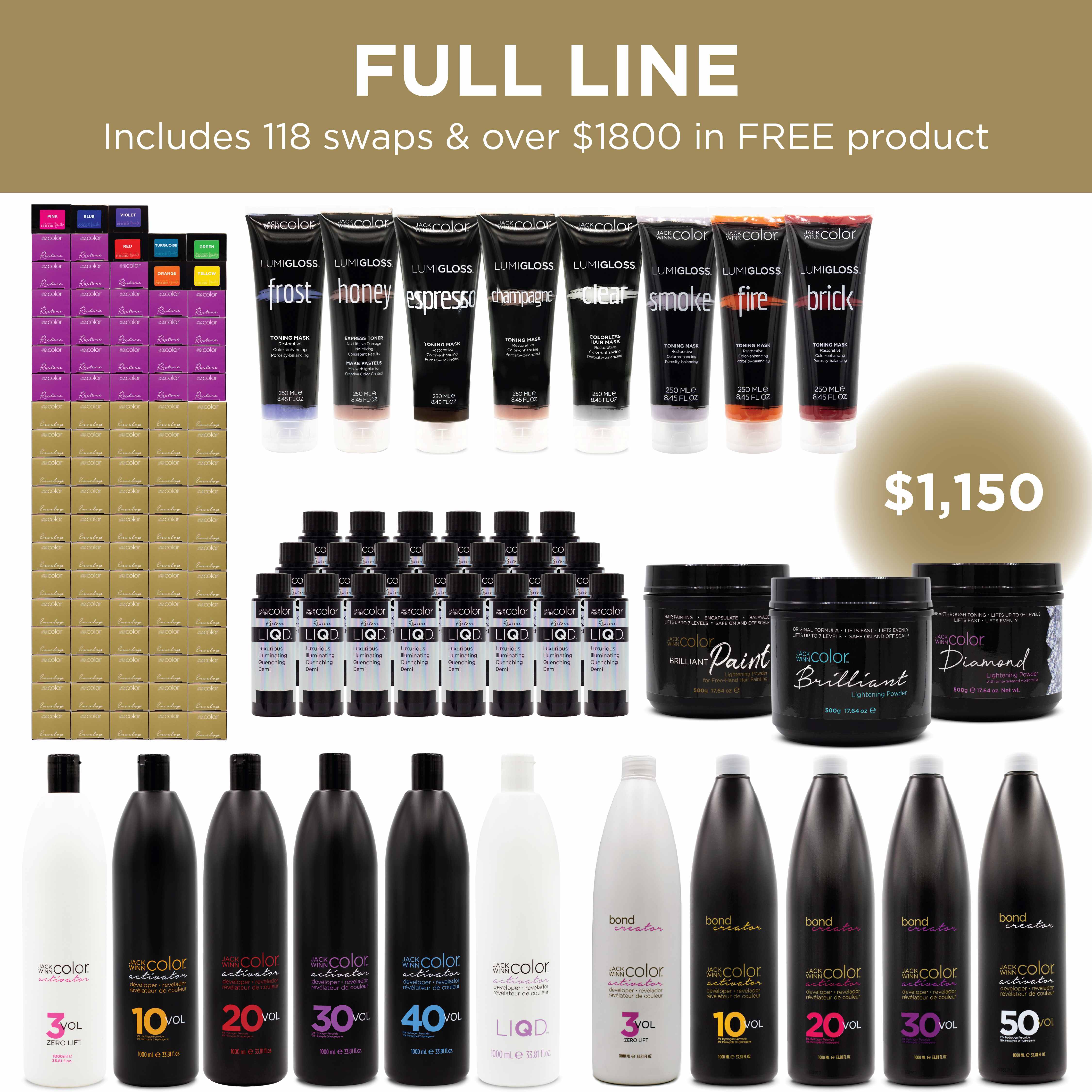 The Full Line | Associate Kit | Jack Winn Pro | Associate Kit | Jack 