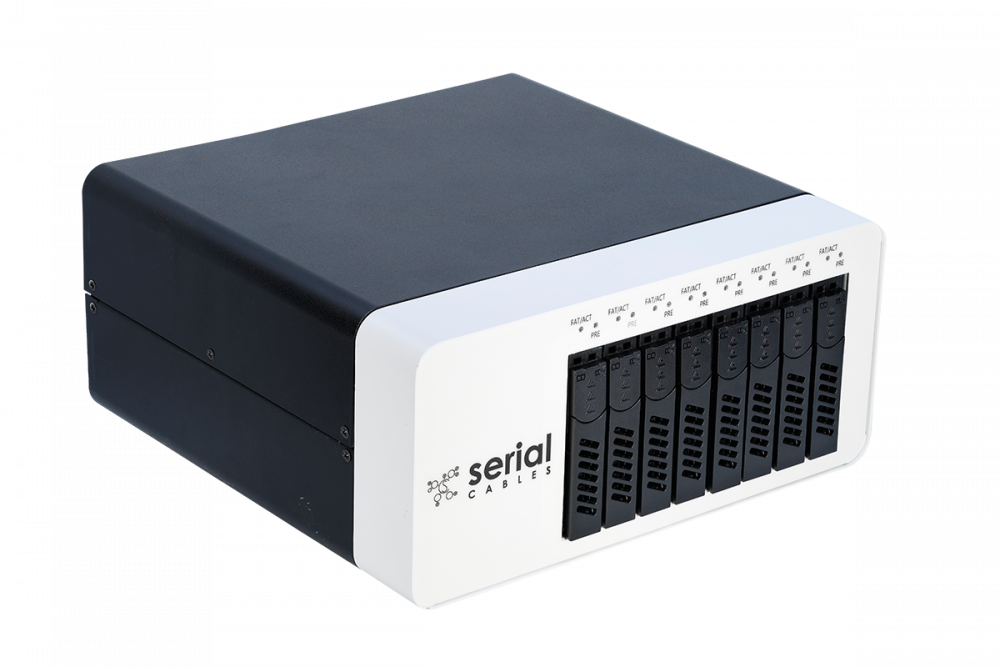 Gen6 HYDRA - PCIe 8-bay Passive E3 JBOF